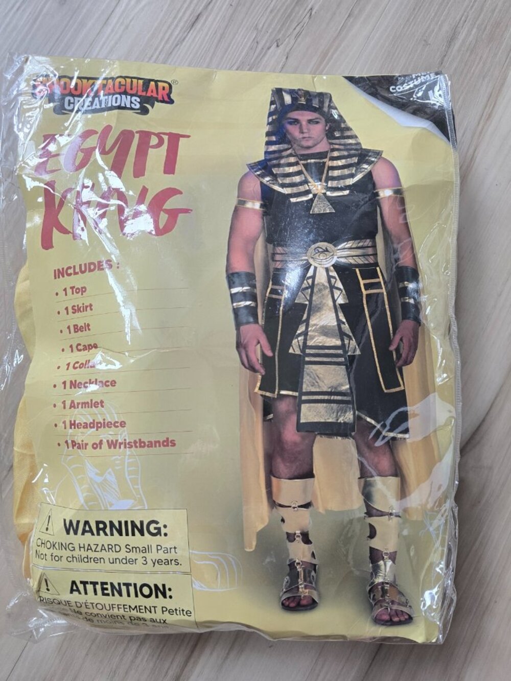 NEW Kiing of Egypt Spooktacular Creations Men's Size Large